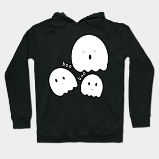 Cute scary ghost halloween Hoodie